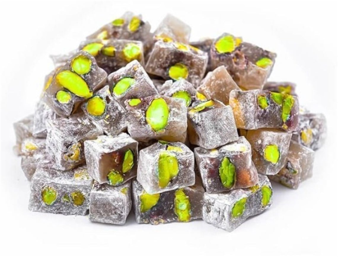 Çifte Kavrulmuş antep fıs. Lokum 1 KG